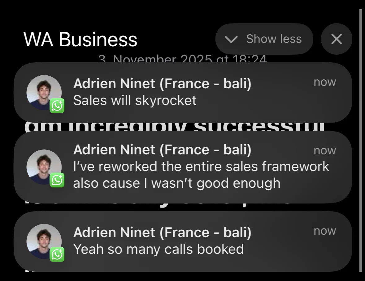 Adrien: sales will skyrocket