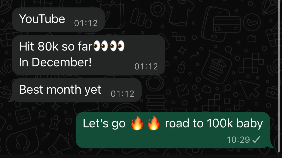 Matthew: hit 80K, best month yet